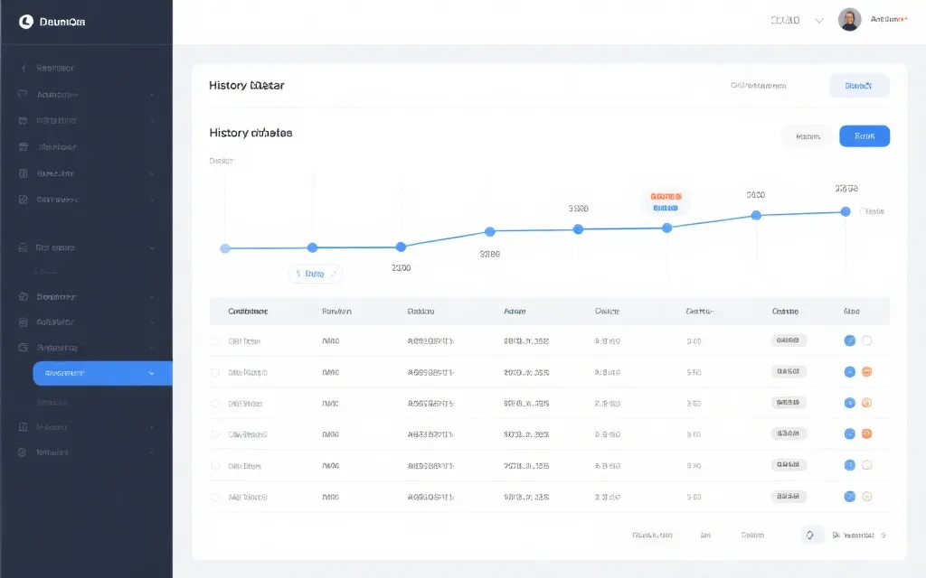 历史数据归档可视化界面