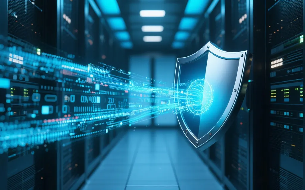 安全加密与数据同步示意图